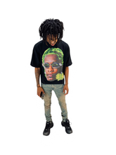 Load image into Gallery viewer, BLACK YOUNG THUG BOXY OVERSIZED TEES
